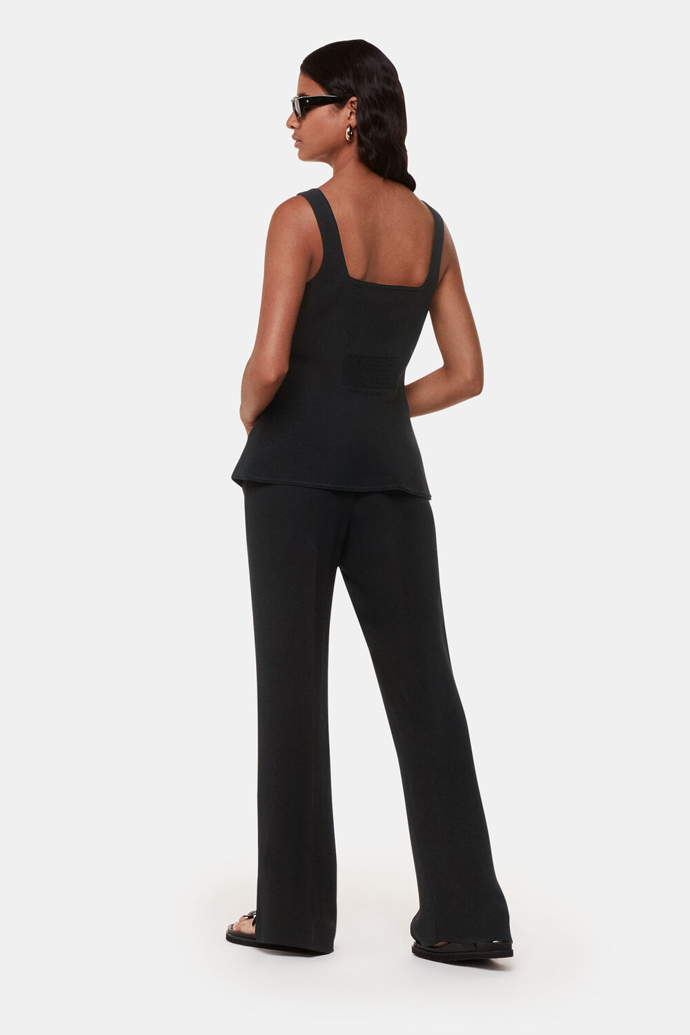 Leyla Crepe Trouser