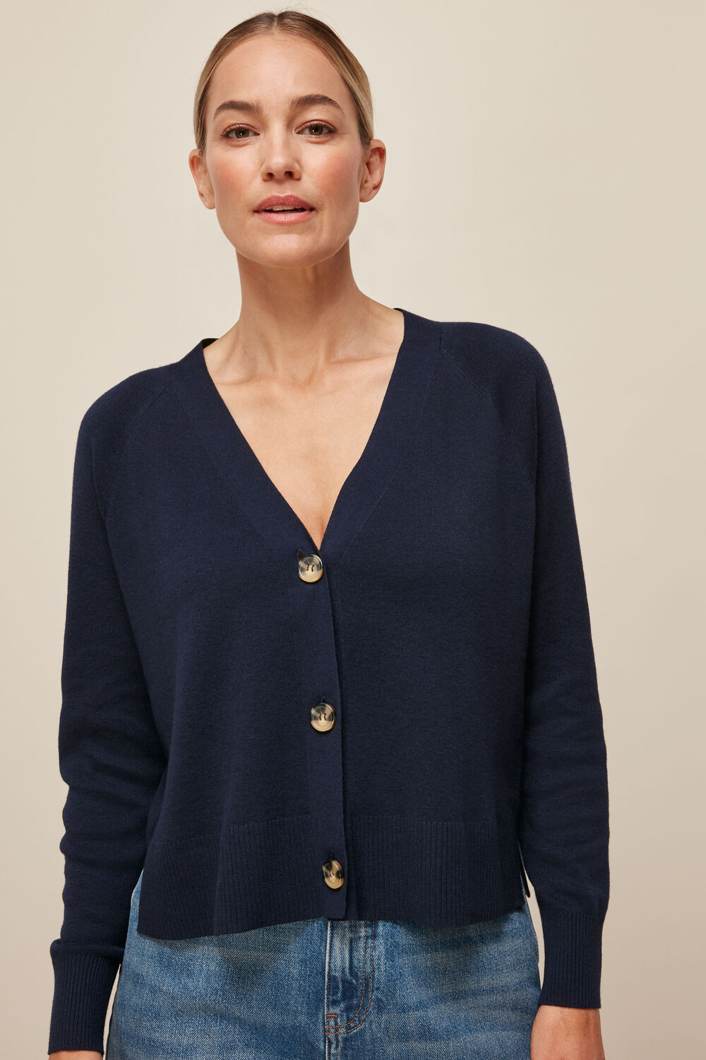 Button Front Cardigan