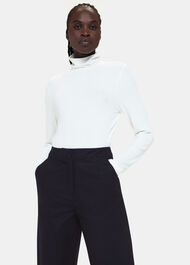 Carla Barrel Cotton Trouser