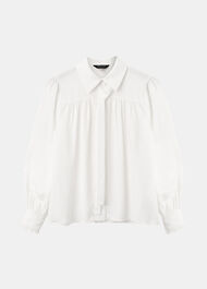 Tie Detail Crepe Blouse