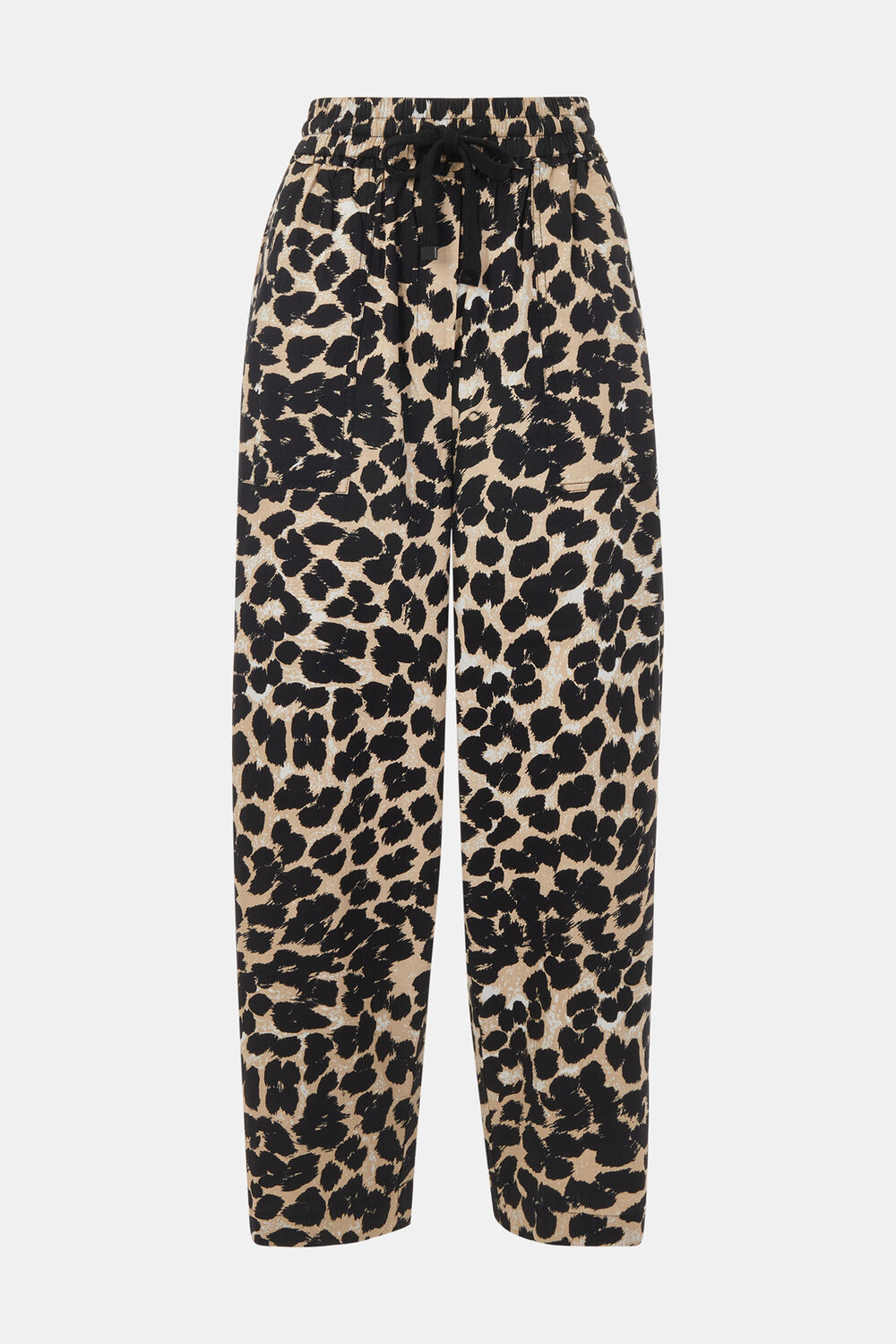 Leopard Spot Poplin Trouser