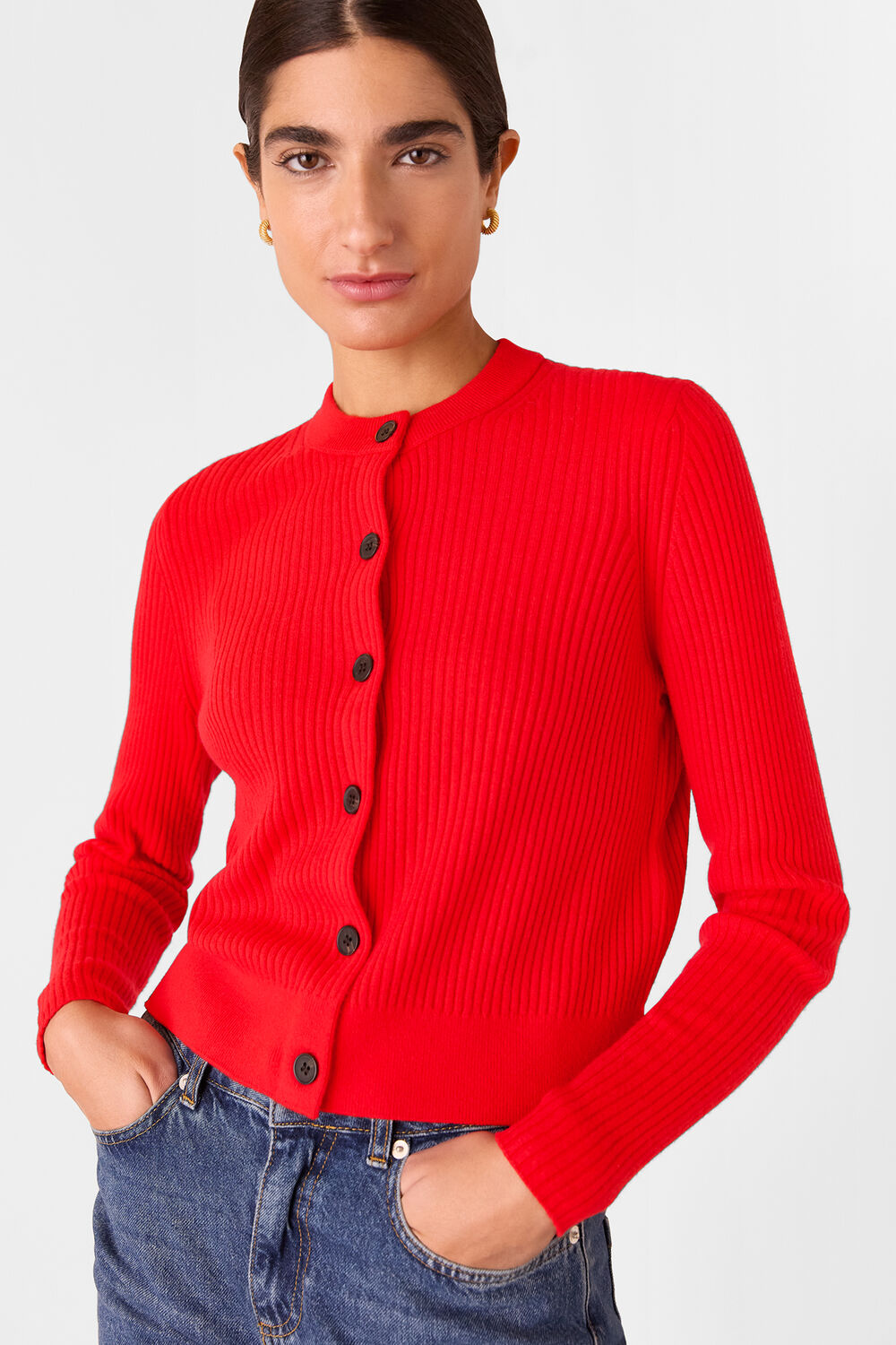Jasmine Ribbed Cardigan