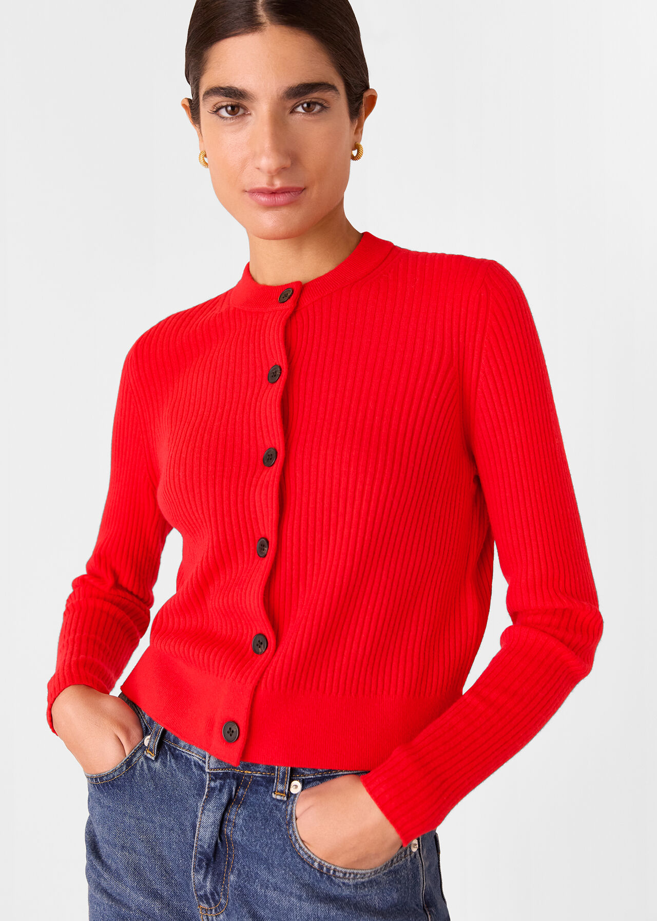 Jasmine Ribbed Cardigan