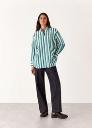 Stripe Oversize Shirt