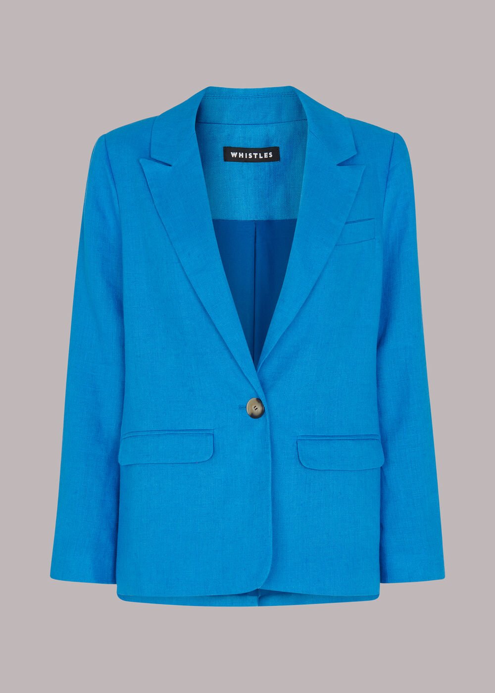 Petite Lucy Linen Blazer