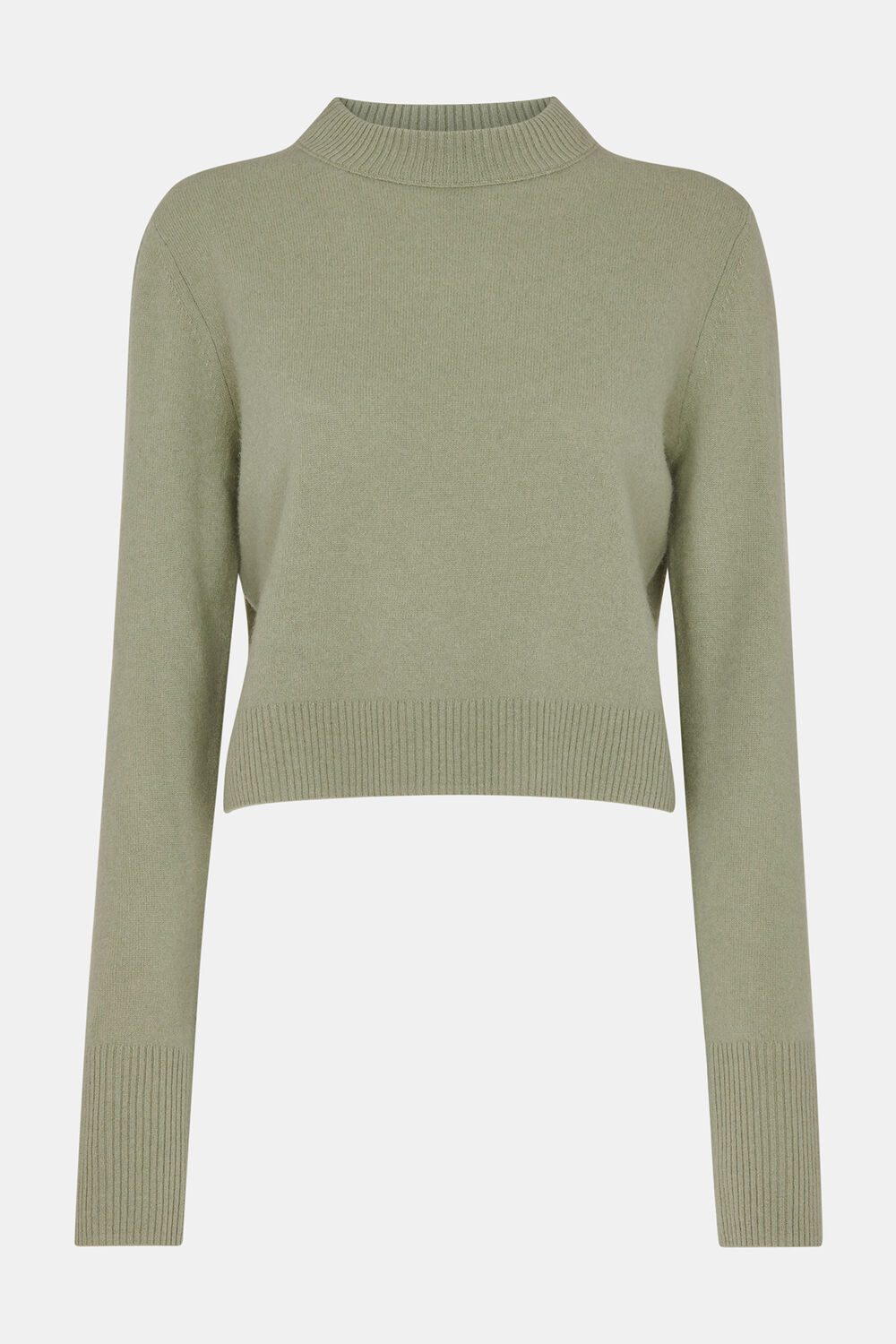 Wool Cropped Sweater