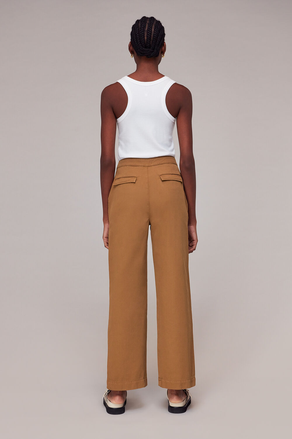 Emily Button Front Trousers