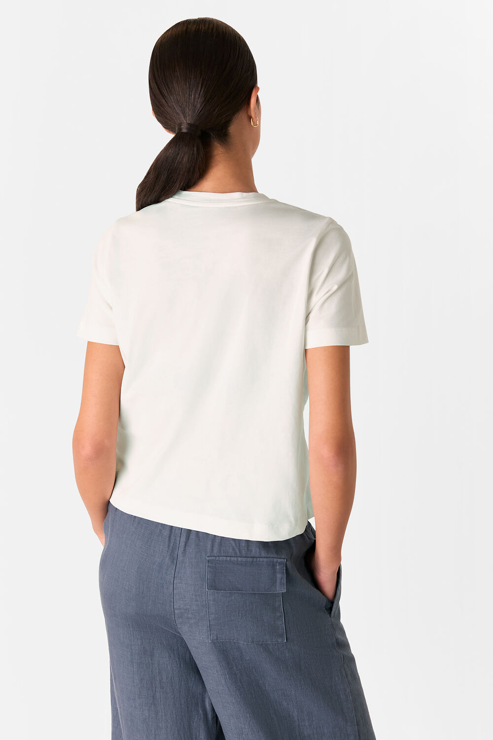 Twist Front Detail Tee