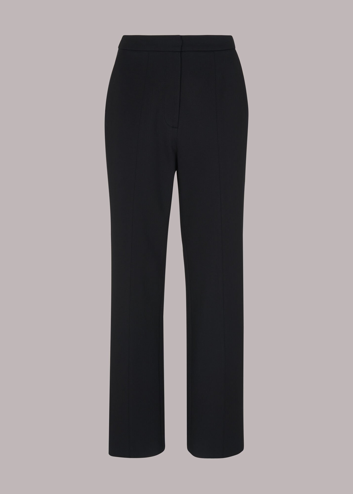 Ponte slim clearance leg trousers