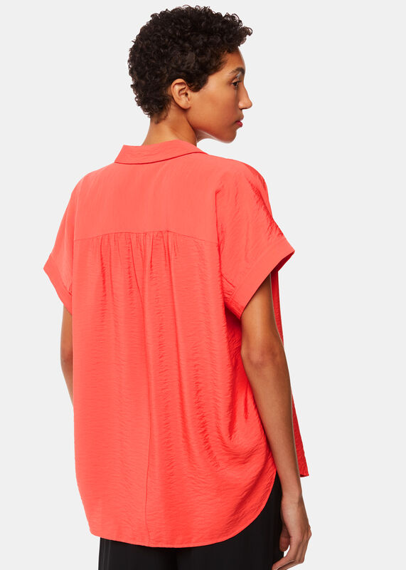 Coral Nicola Button Up Shirt