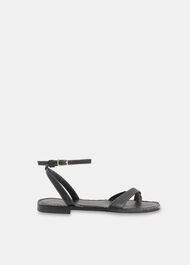 Toe Loop Strappy Sandal