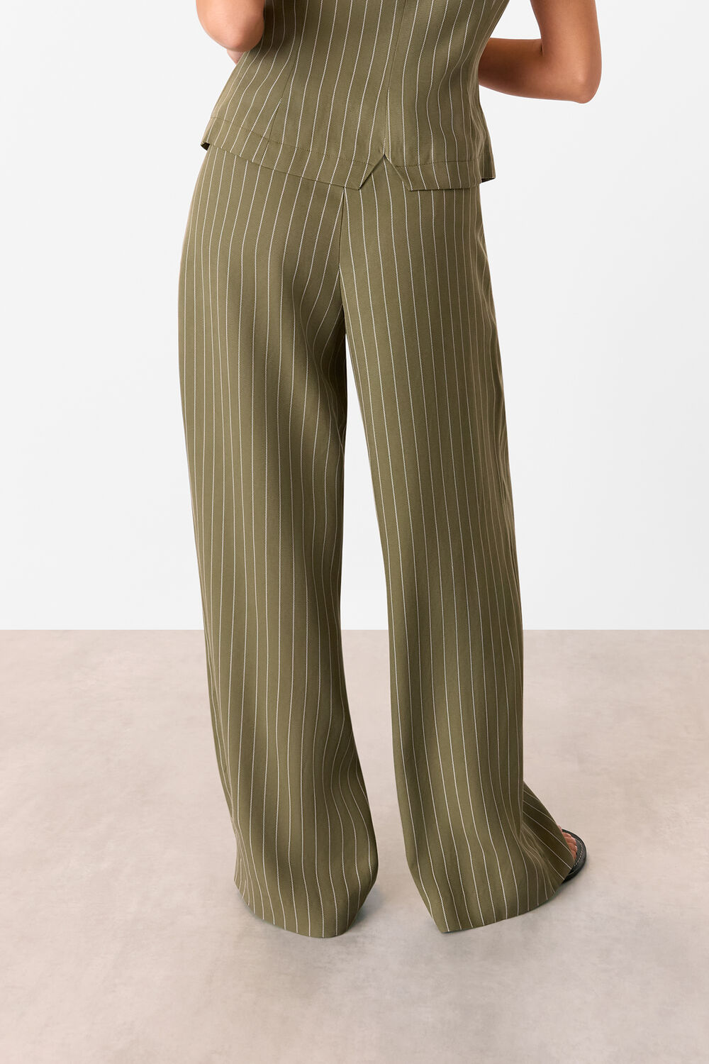 Petite Lottie Pinstripe Trouser