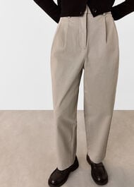 Petite Bethany Barrel Leg Trouser