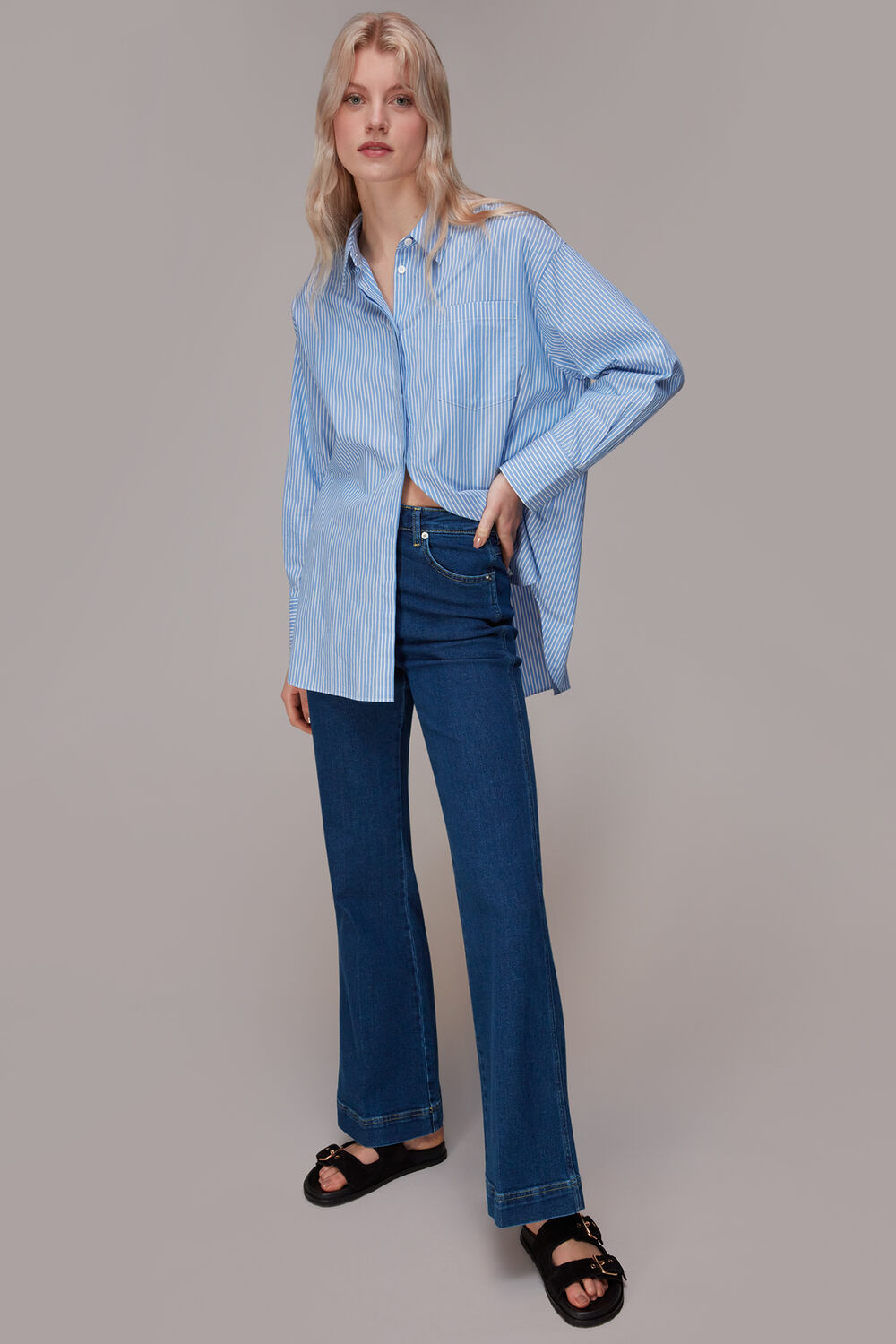 Denim Lucy Stretch Flared Jean