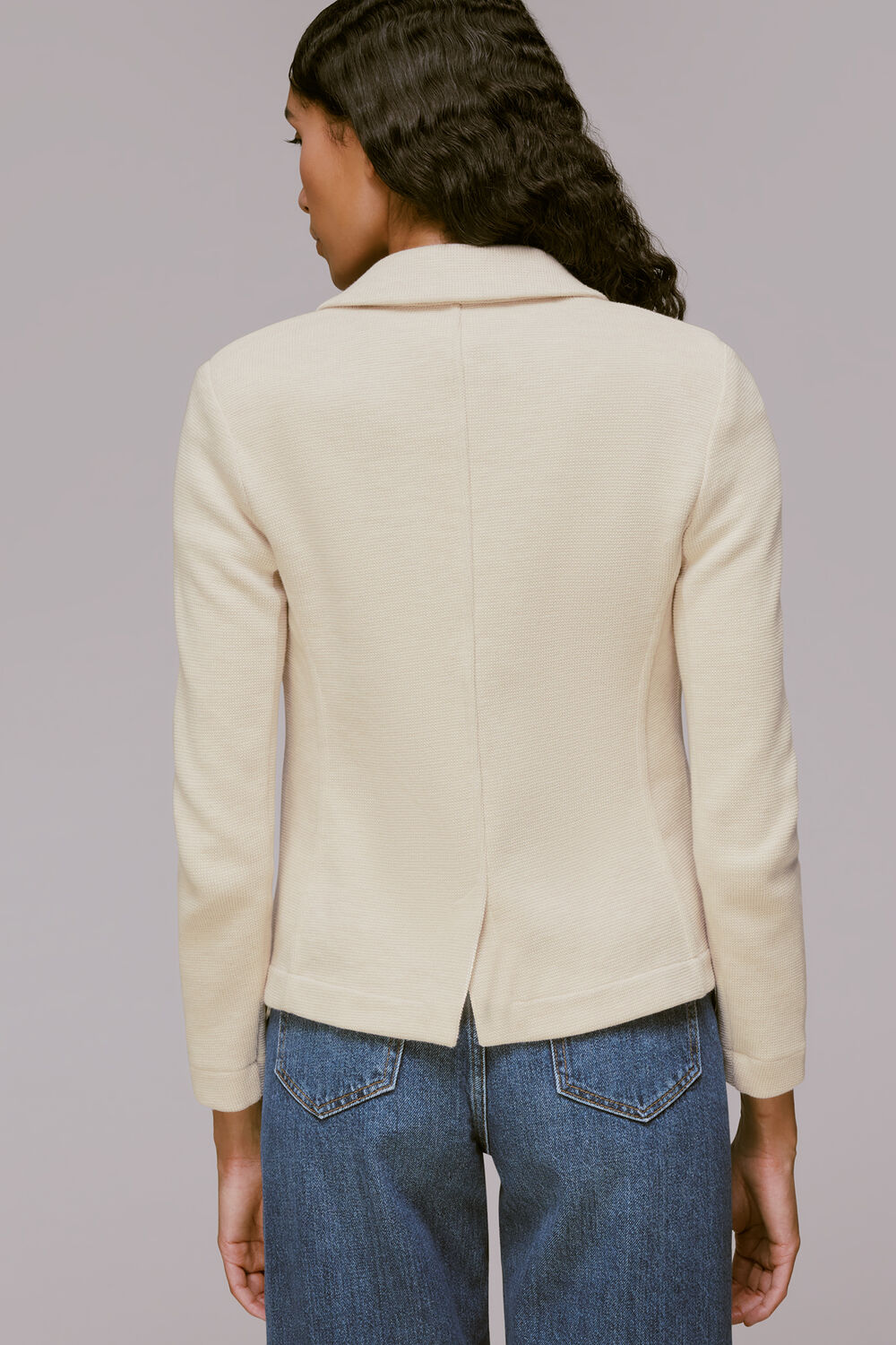 Slim Fit Jersey Jacket