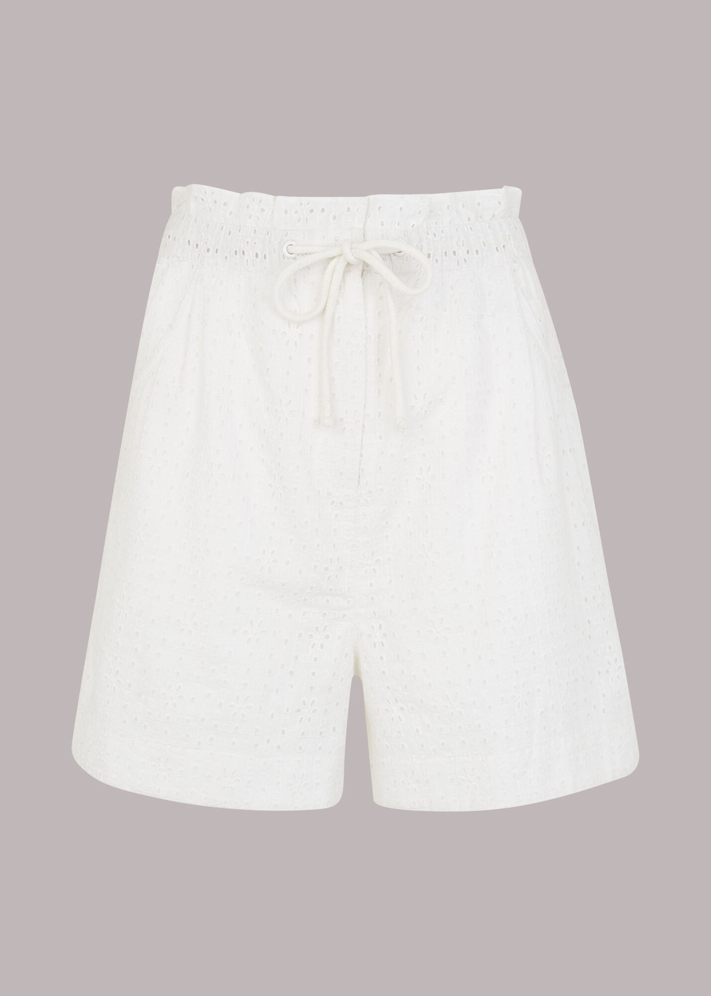 Ivory Jules Broderie Short WHISTLES Whistles US