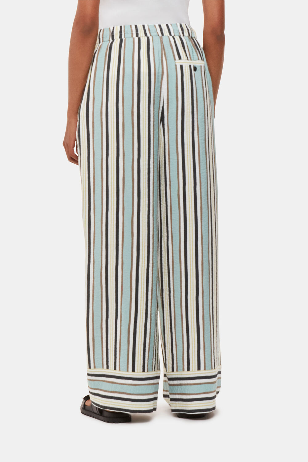 Petite Vertical Stripe Nicola Trouser