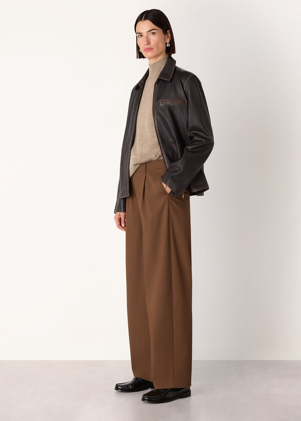 Cashmere Funnel Neck