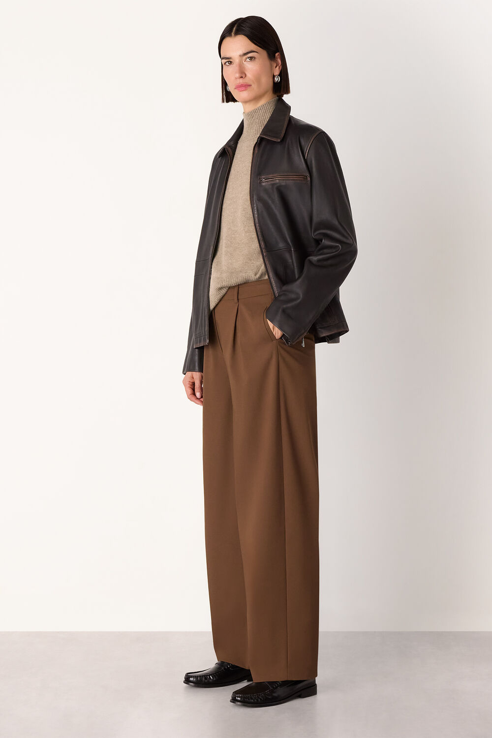 Cashmere Funnel Neck