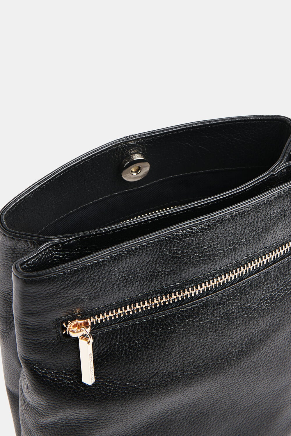 Black Dion Bucket Bag