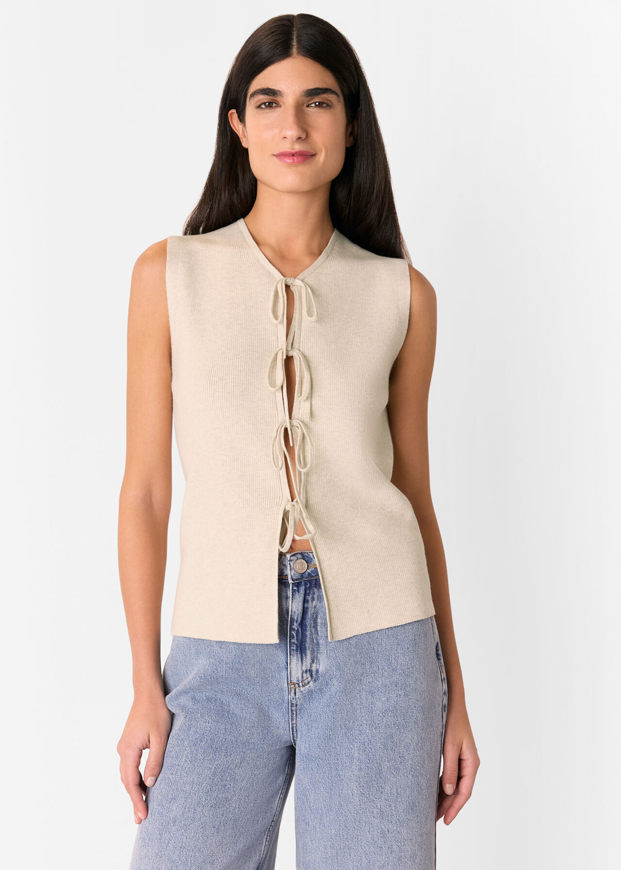 Tie Front Detail Tank