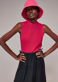Tie Side Tiered Skirt