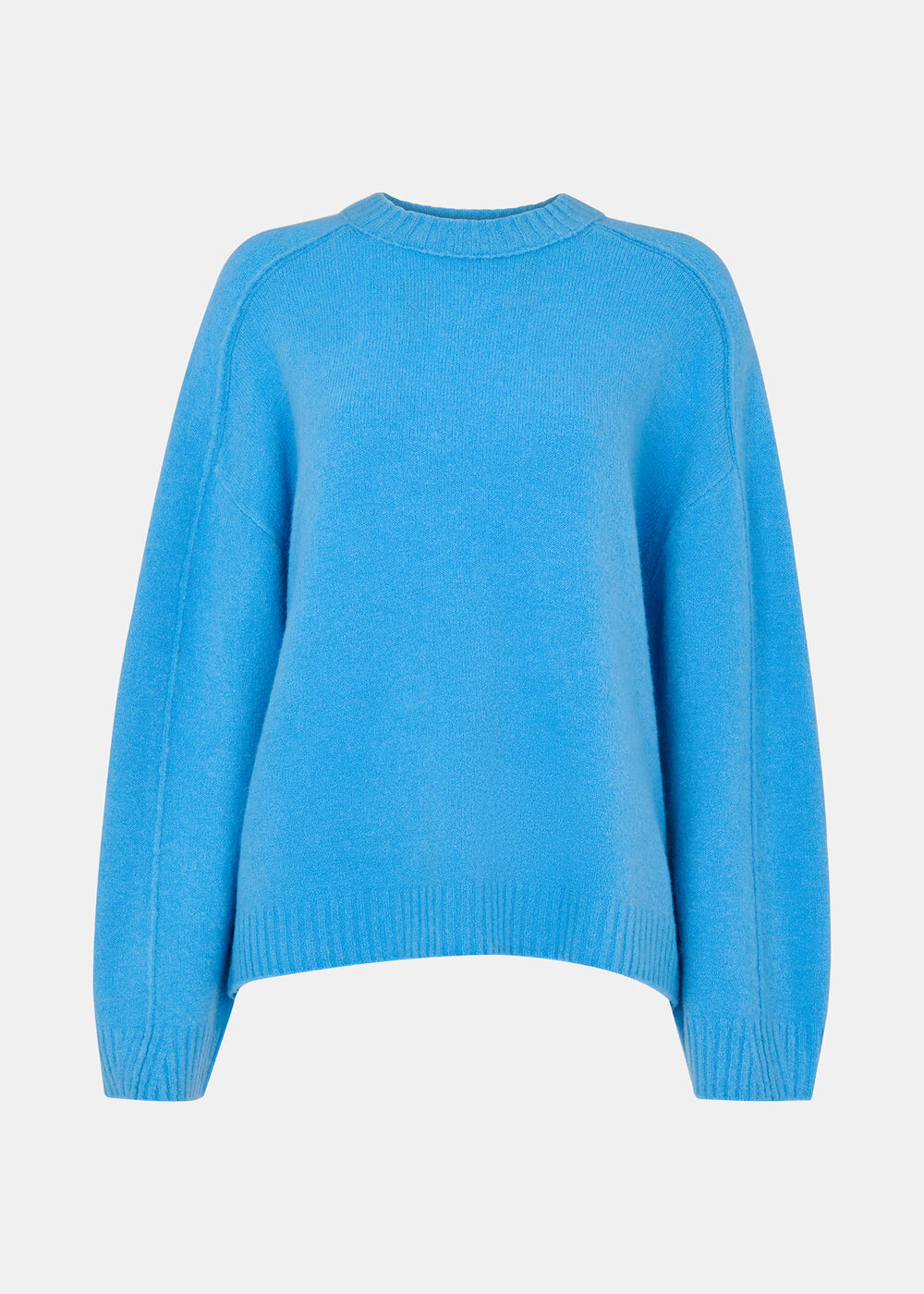 Wool Mix Seam Detail Knit