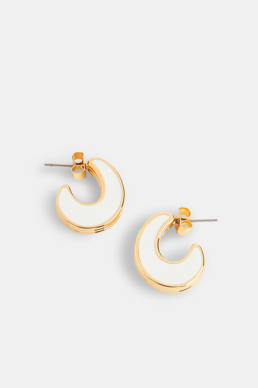 Double Enamel Earring