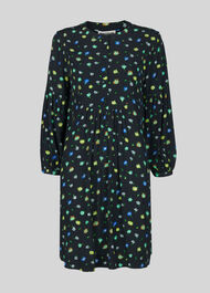 Elia Scattered Floral Dress Green/Multi