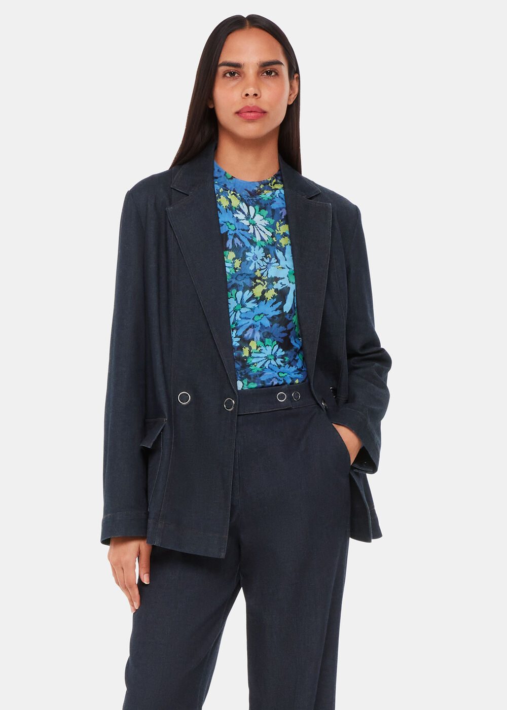 Joanna Denim Blazer