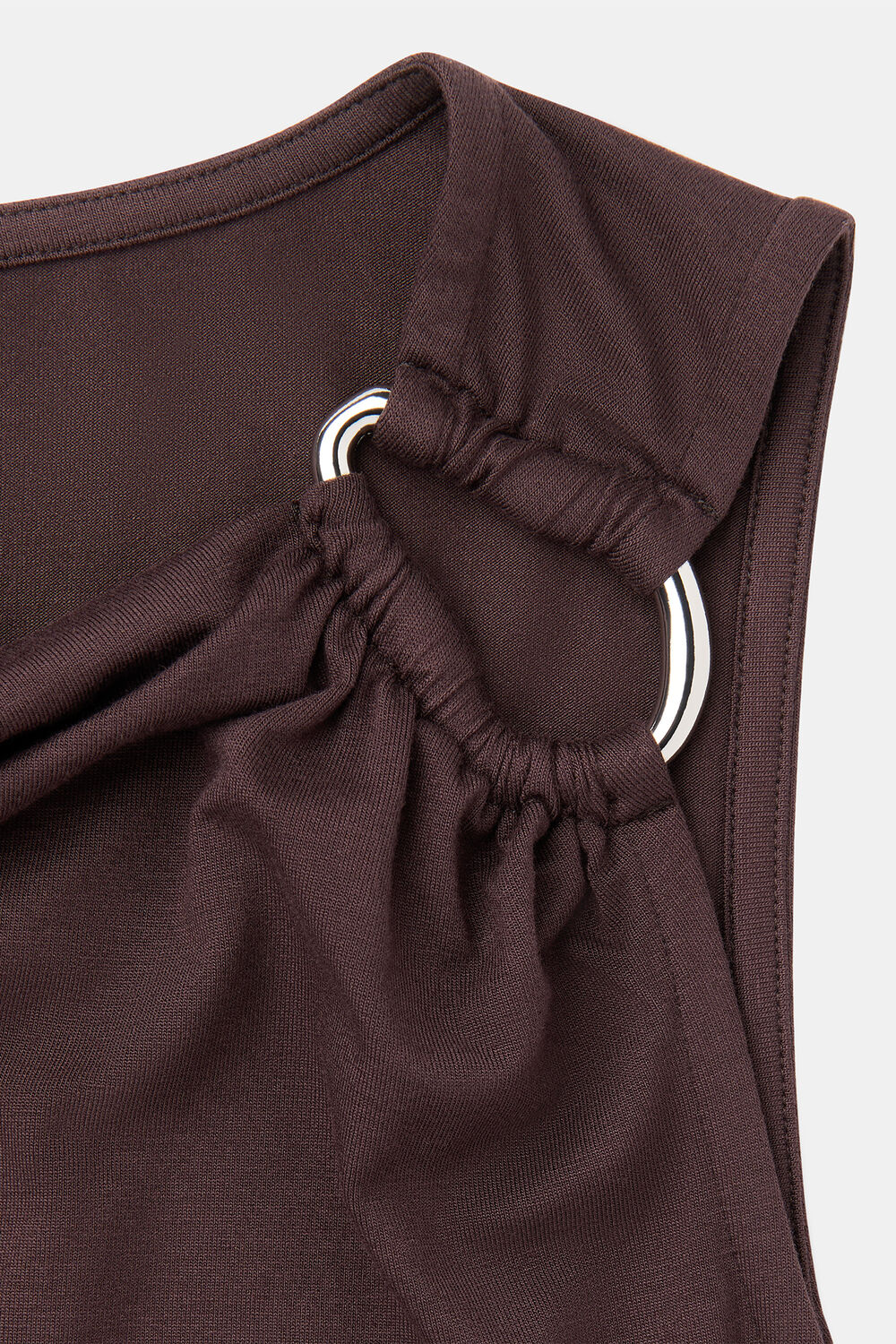 Ring Detail Sleeveless Top