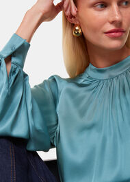 Lea Satin Blouse