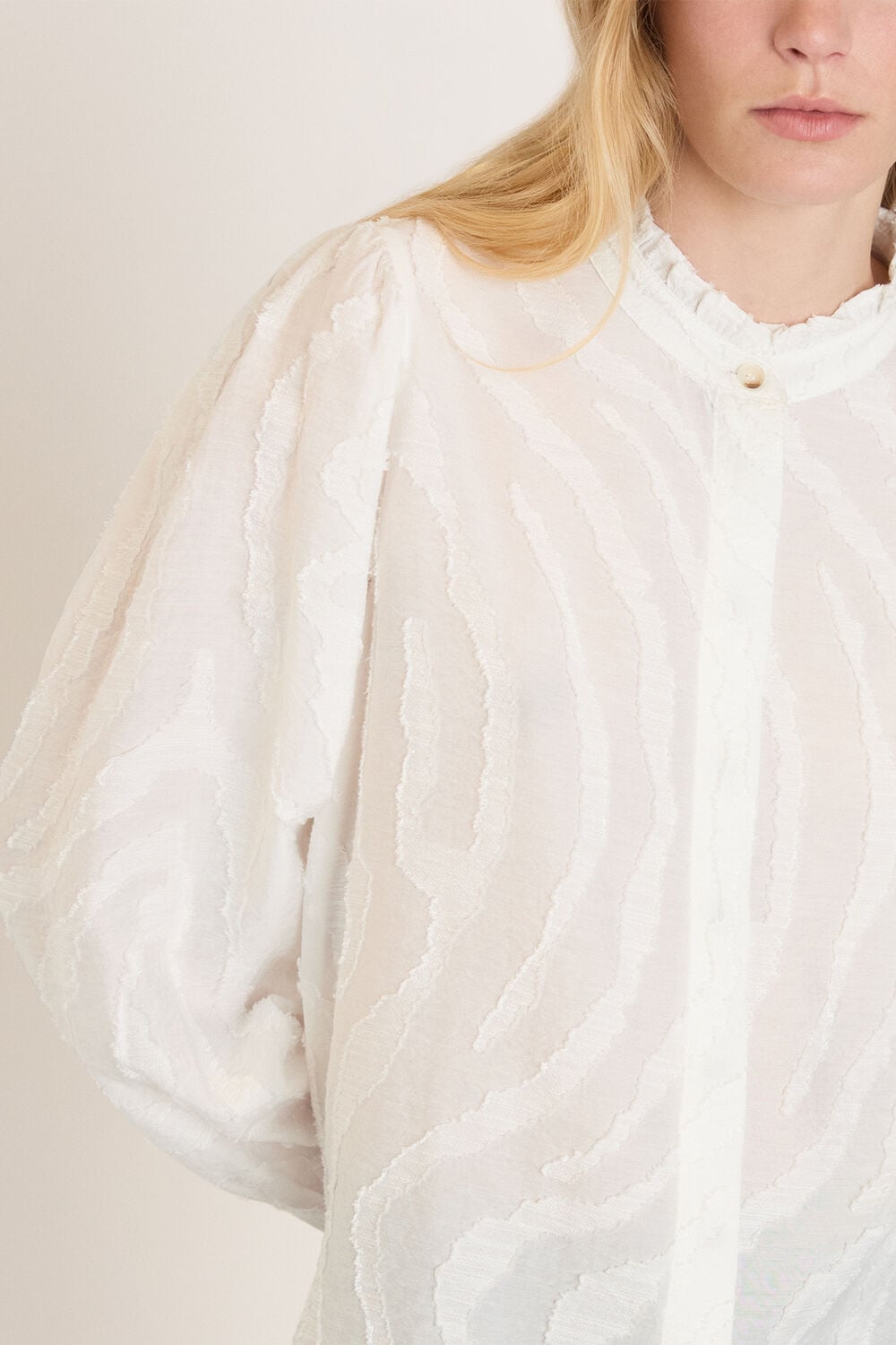 Animal Textured Shirt