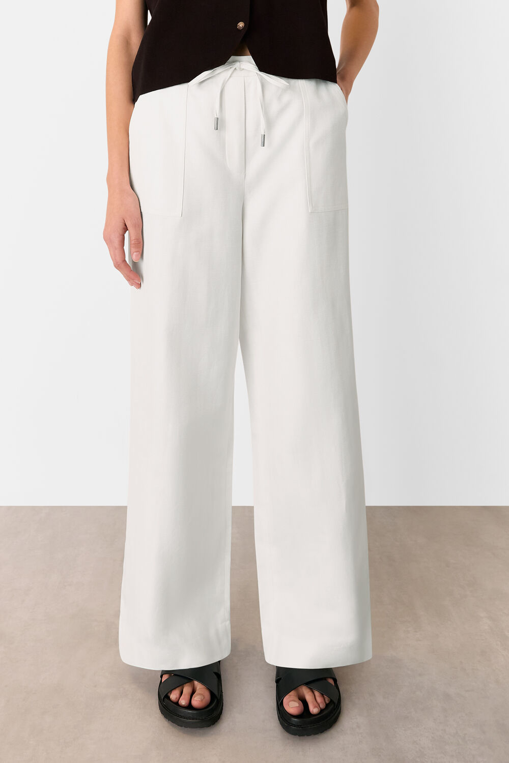 Leona Linen Blend Trouser