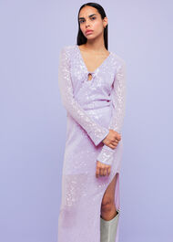 Lio Sequin Sculptured Skirt