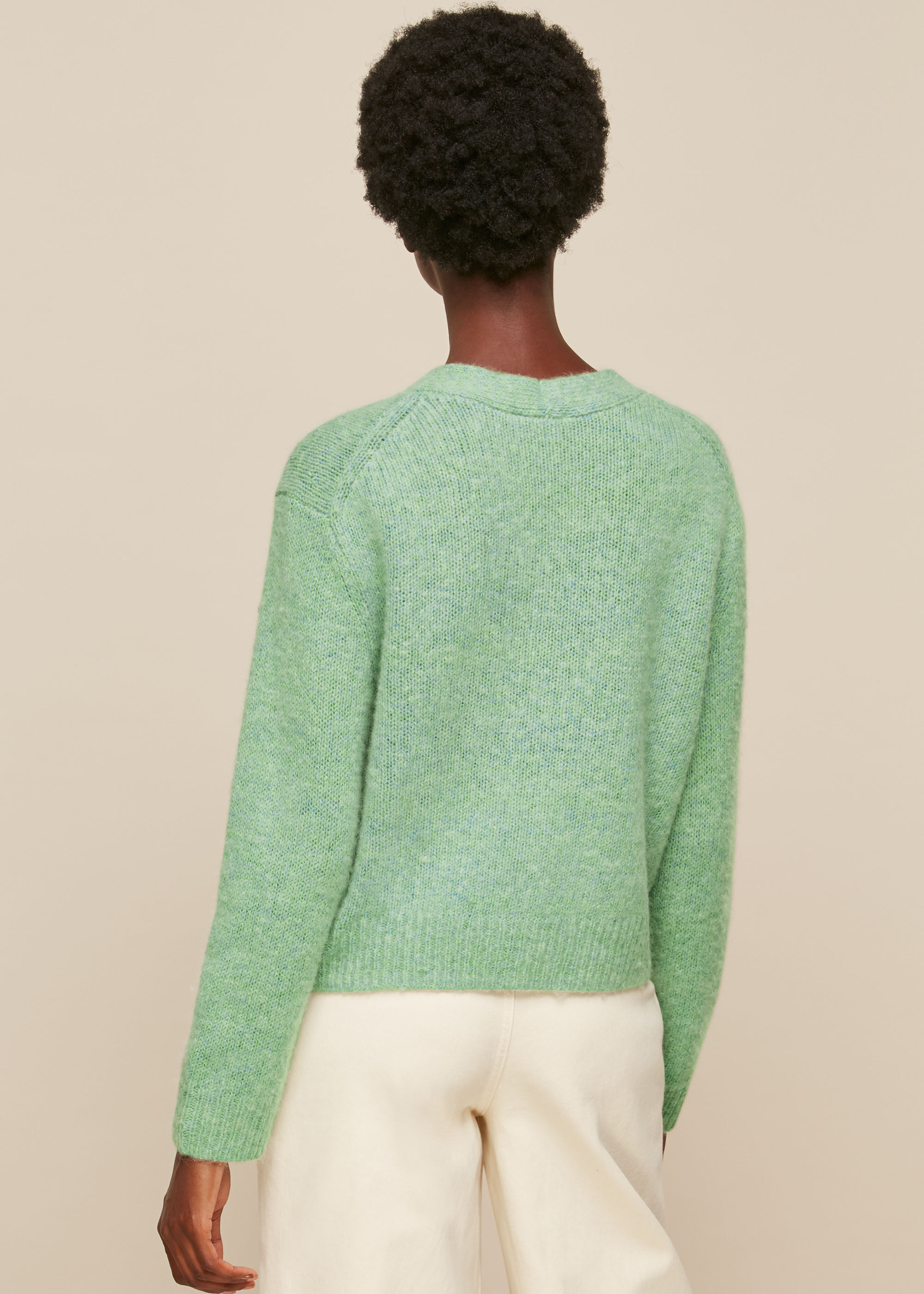 Pale green discount cardigan