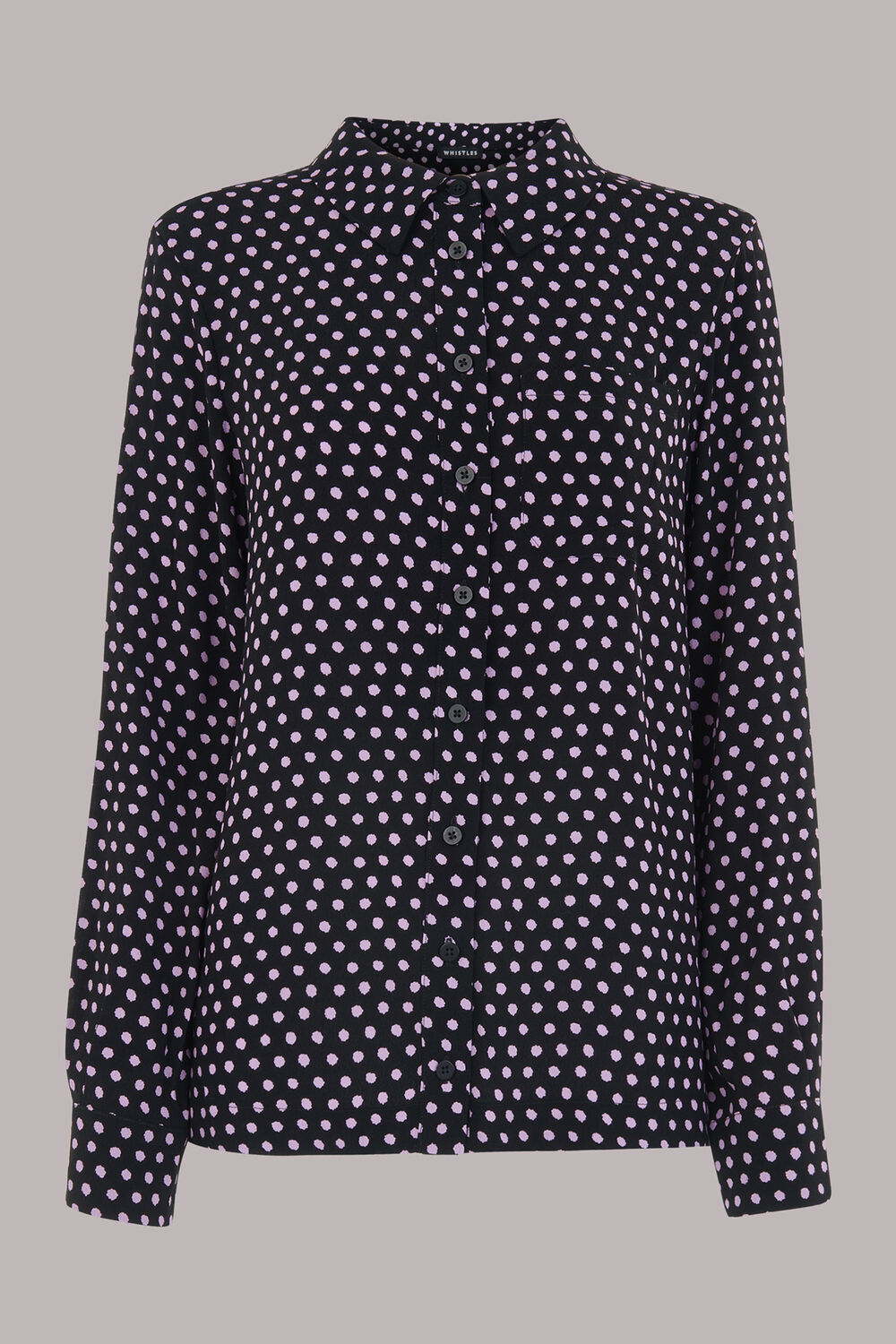 Dotted Spot Print Shirt
