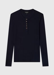 Essential Rib Henley