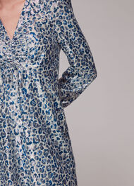Josie Metallic Silk Mix Dress