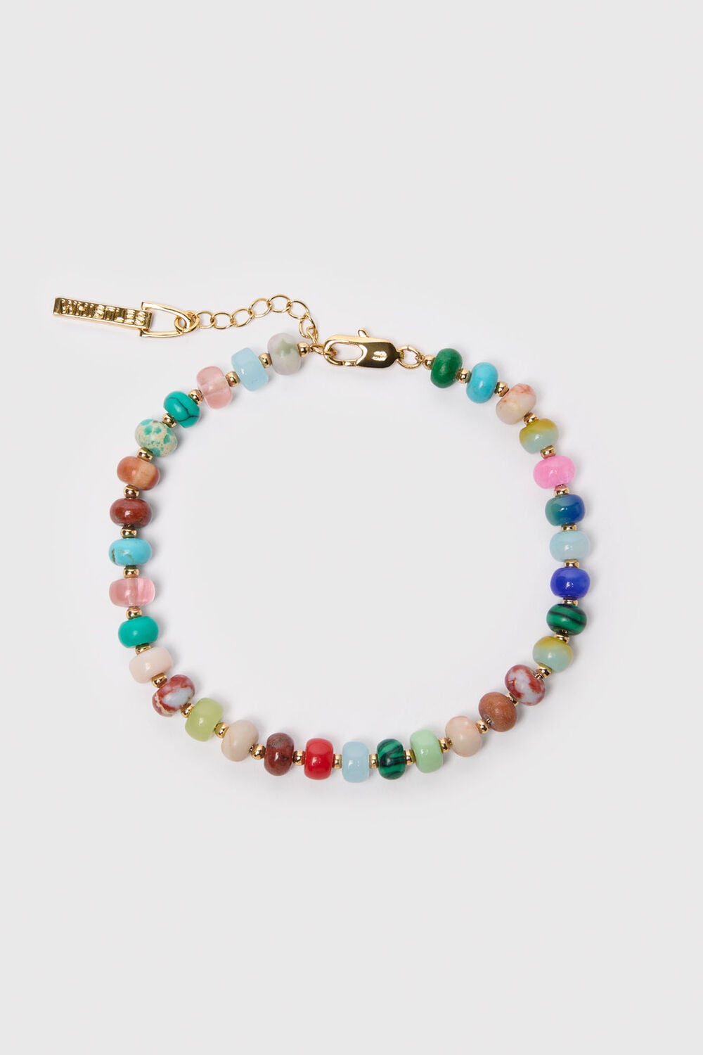 Multicolour Mixed Bead Bracelet