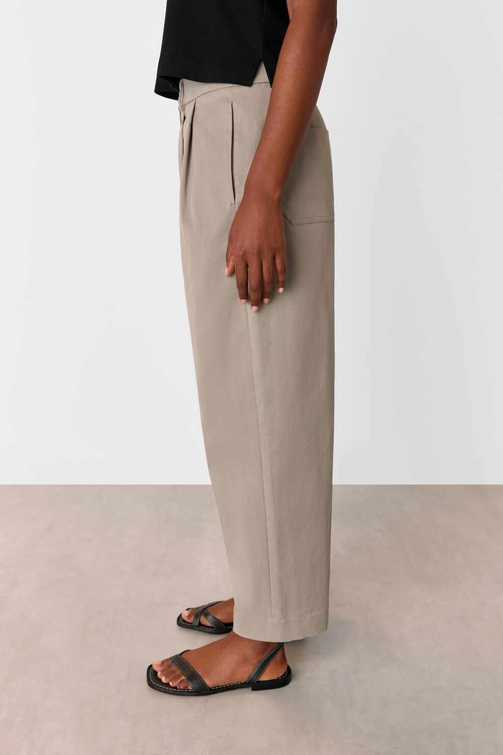 Bethany Barrel Leg Trouser