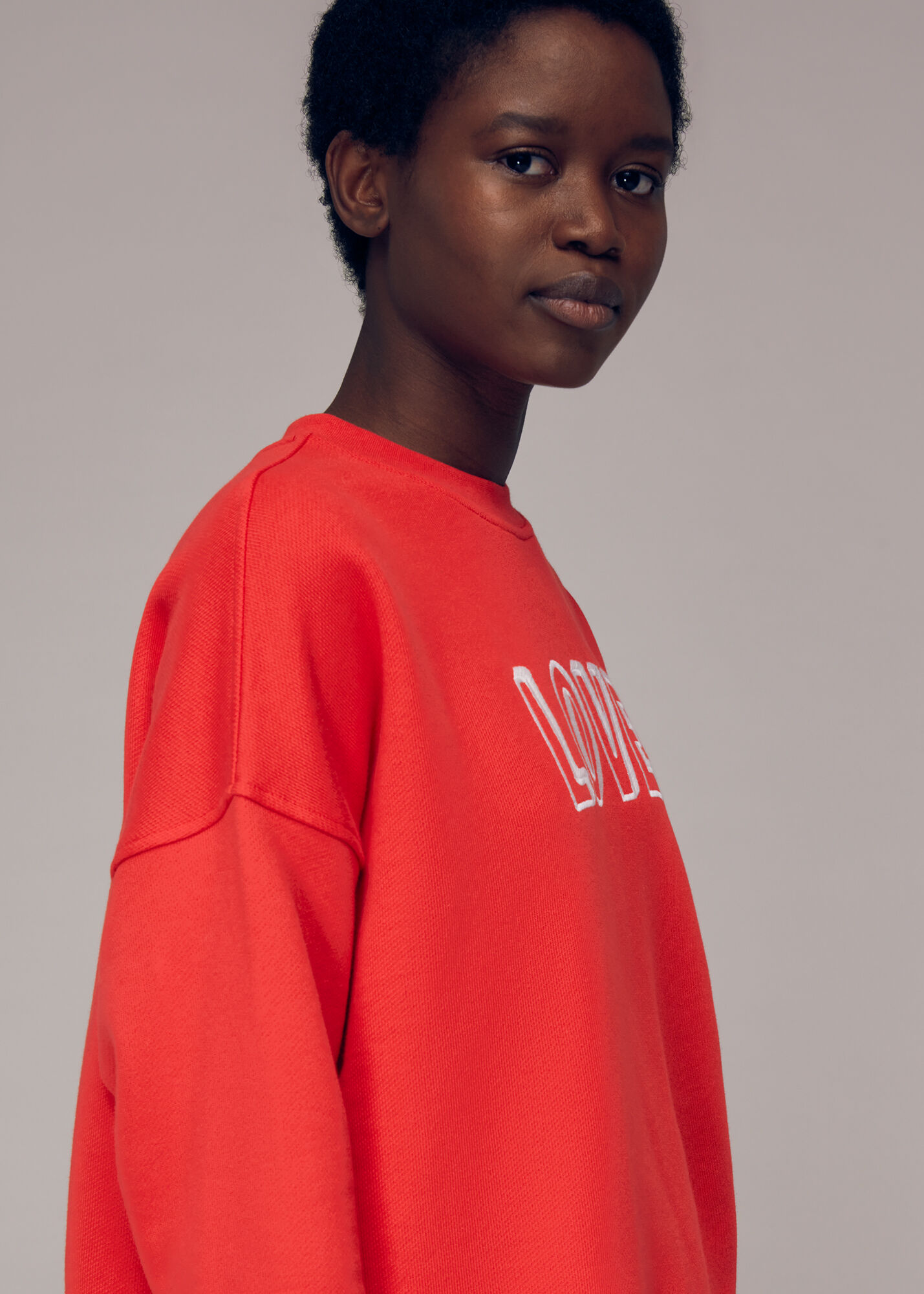 Whistles love sweatshirt Clearance