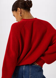 Petite V Neck Cotton Cardigan