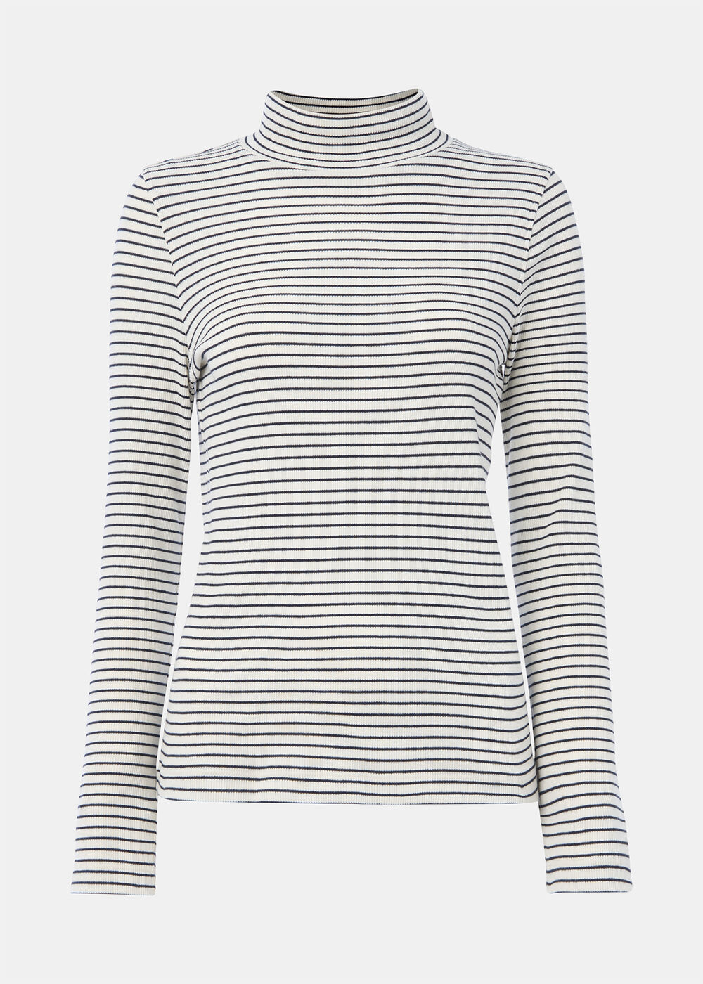 Stripe Rib Detail Polo
