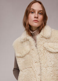 Iris Shearling Gilet