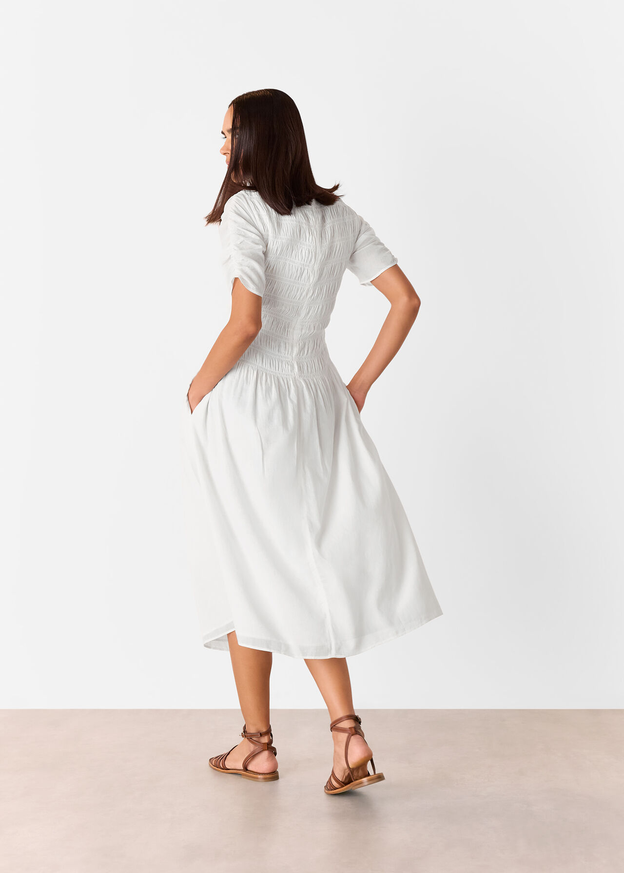 Avery Smocked Dress