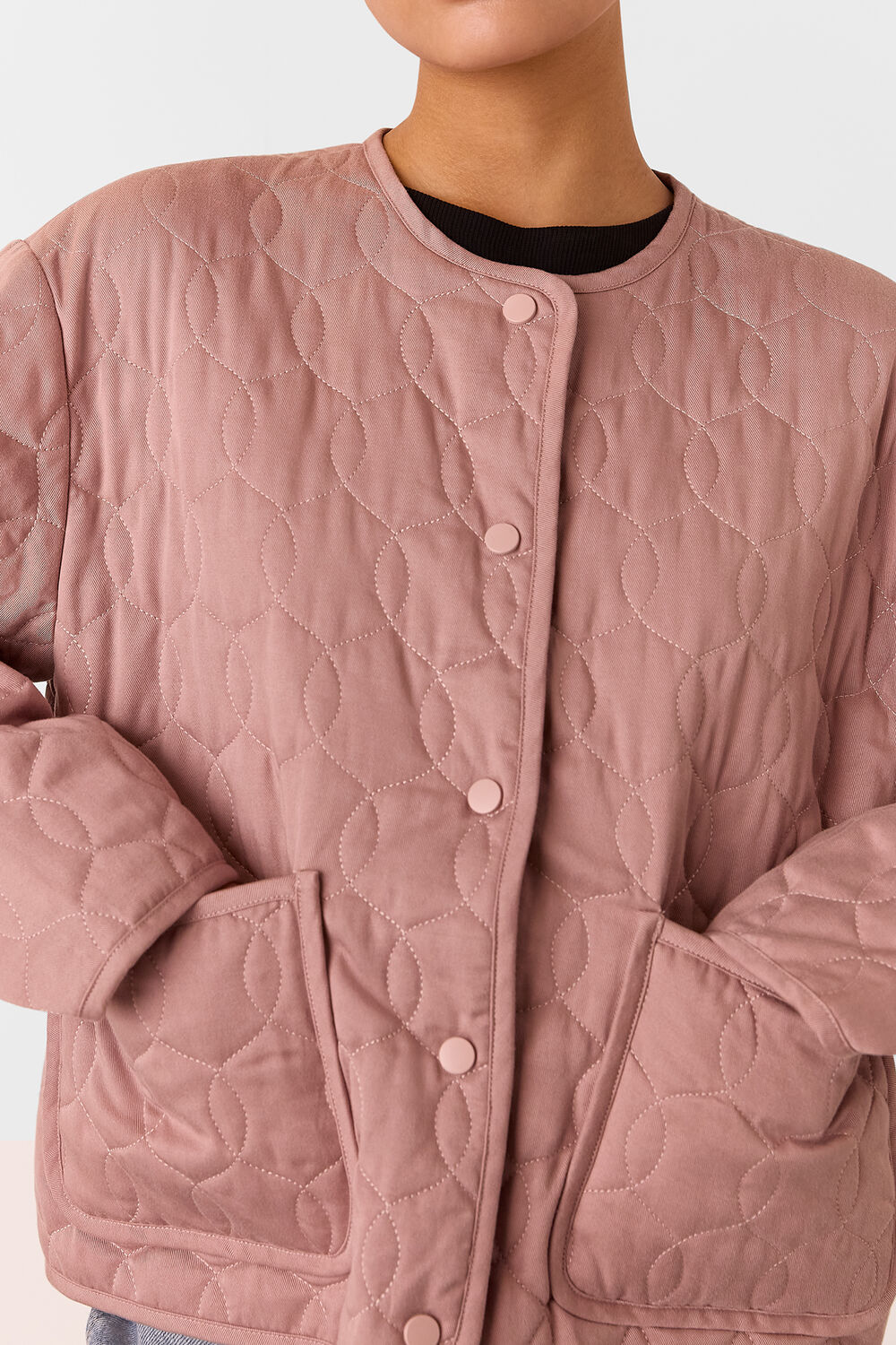 Petite Maya Cotton Quilted Jacket