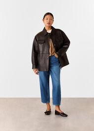 Petite Authentic Barrel Leg Jean