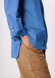 Oversized Cotton Poplin Shirt