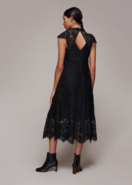 Lace Detail Trapeze Dress
